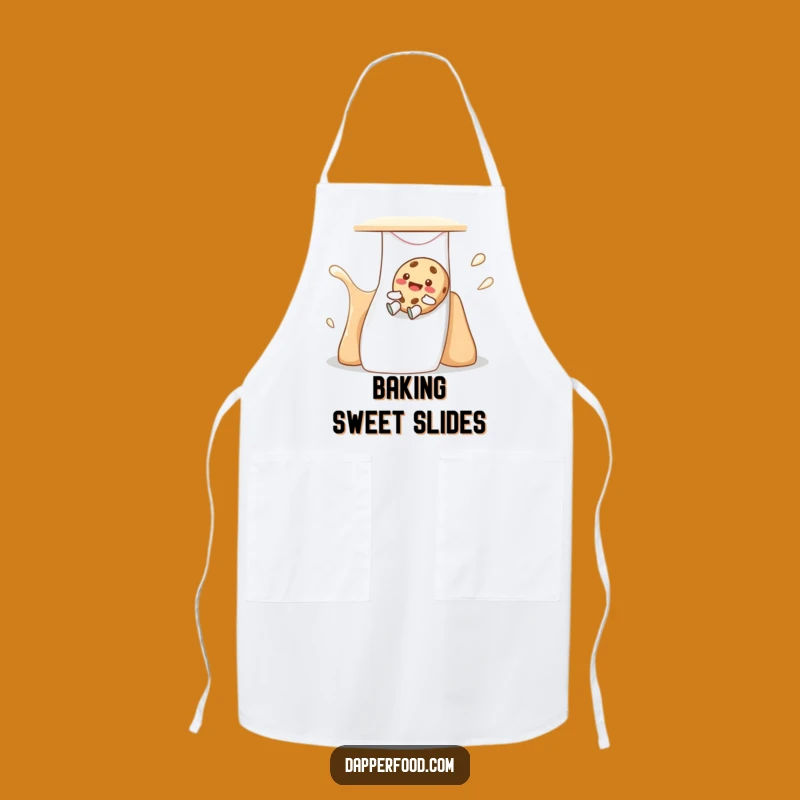 Funny Cookie Slide Apron - Bake With Sweet Giggles