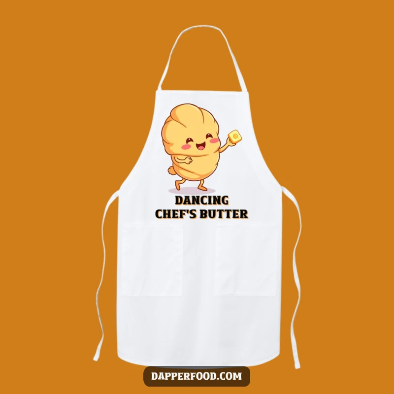 Funny Croissant Jig Apron - Hilarious Kitchen Fun for Bakers