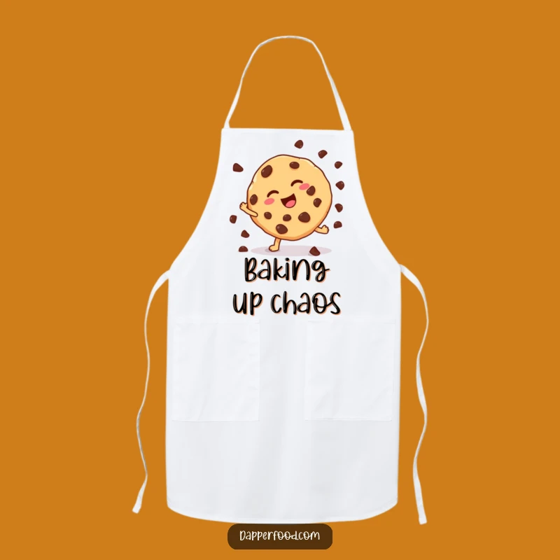 Funny Cookie Cartwheel Apron - Bake with a Smile Gift