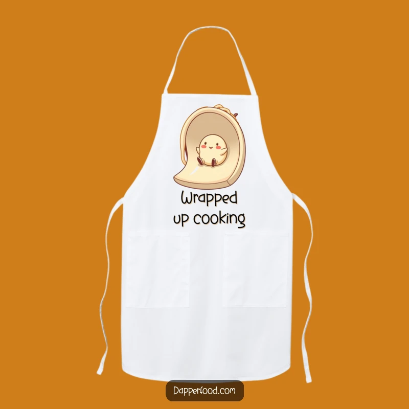 Funny Dumpling Noodle Slide Apron Cook with Joy and Laughter in This Hilarious Kitchenwear