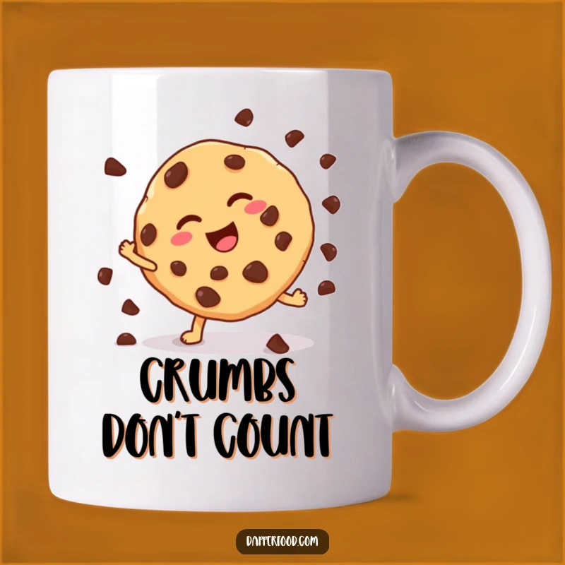 Funny Cookie Cartwheel Mug - Hilarious Baking Gift for Sweet Tooth