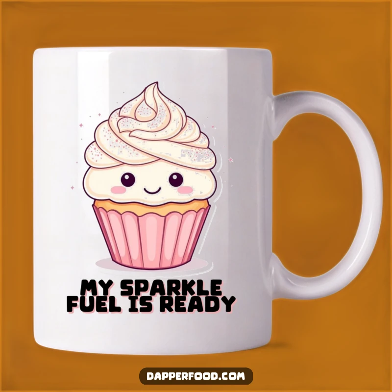 Funny Cupcake Glitter Shower Mug: A Sweet Treat & Hilarious Gift Idea