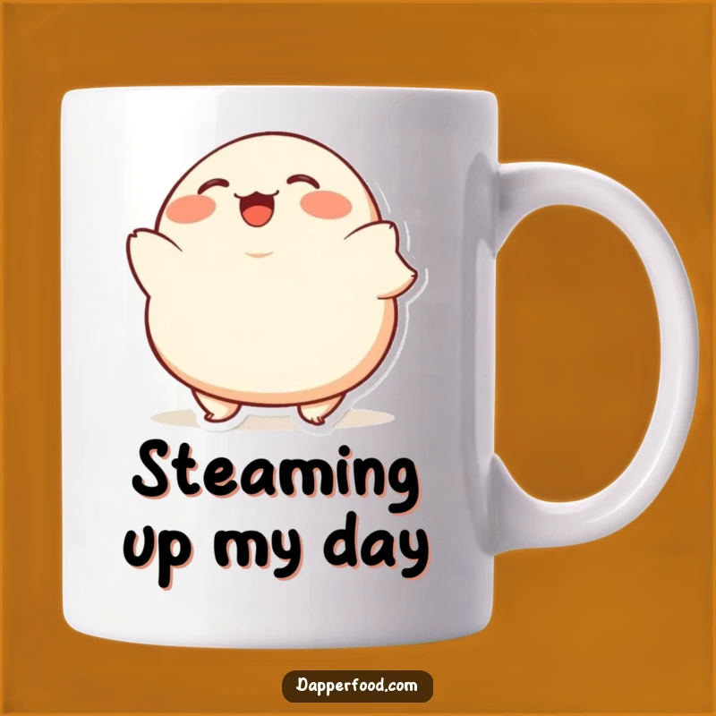 Funny Dumpling Bob Mug: Giggle with This Cute Character, The Perfect Funny Gift!