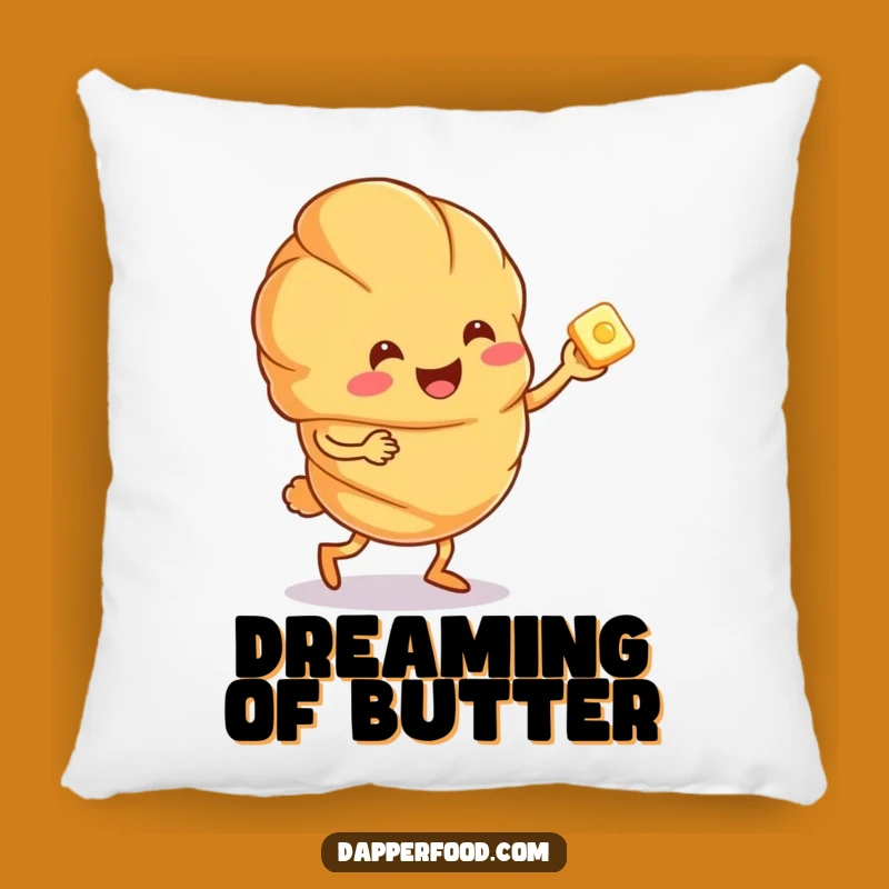 Funny Croissant Jig Pillow - Cozy Comfort with Hilarious Pastry Flair