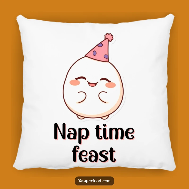 Funny Dumpling Pillow - Comfy Decor & Hilarious Gift Idea