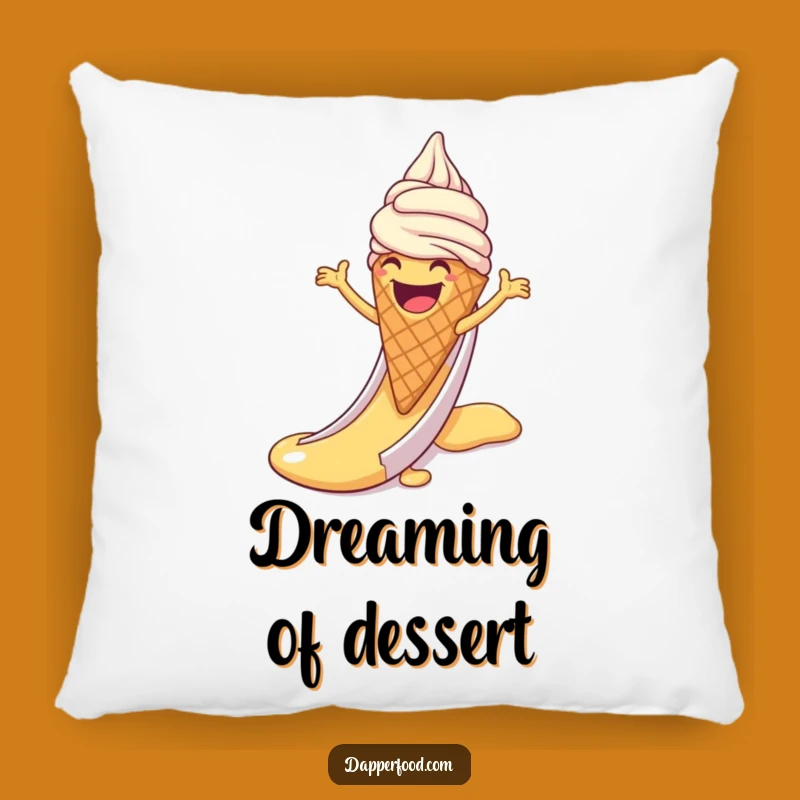 Funny Ice Cream Slide Pillow - Comfy Dessert Cushion, Great Gift