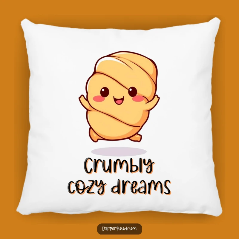 Funny Kawaii Croissant Pillow: Snuggle with Sweetness, Perfect Funny Gift