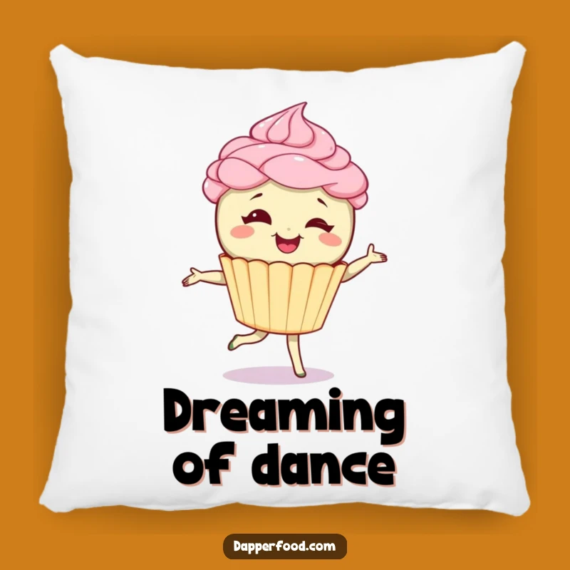 Funny Soft Cupcake Pirouette Pillow - Cozy Comfort & Sweet Decor Gift