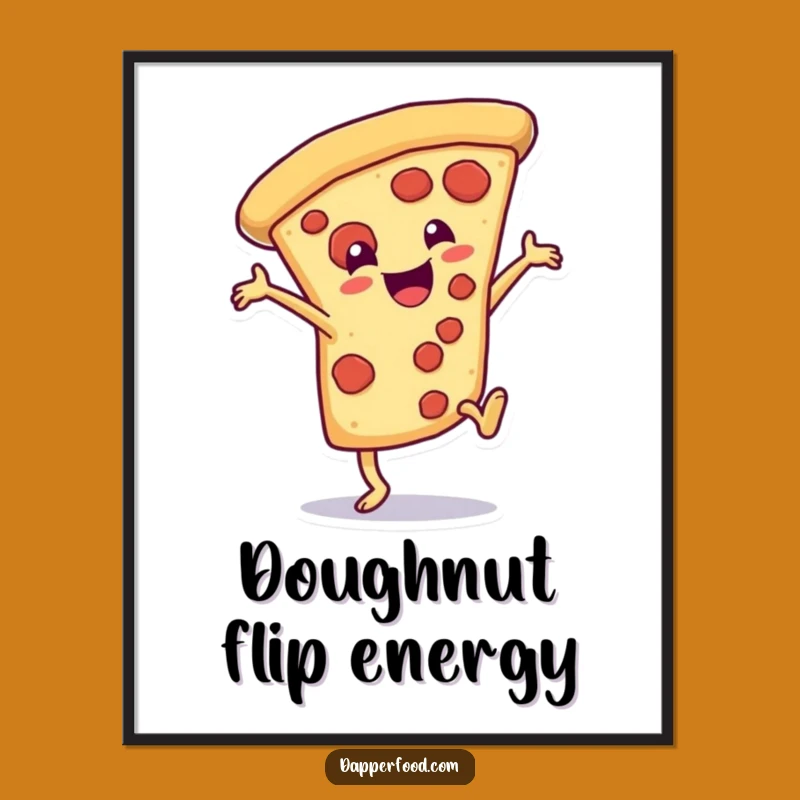 Funny Pizza Digital Art: Instant Action, Hilarious Downloadable Gift!