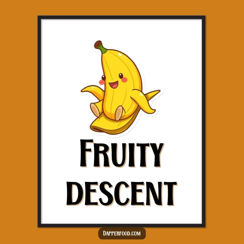 Funny Banana Digital Art - Instant Whimsy & Hilarious Gift