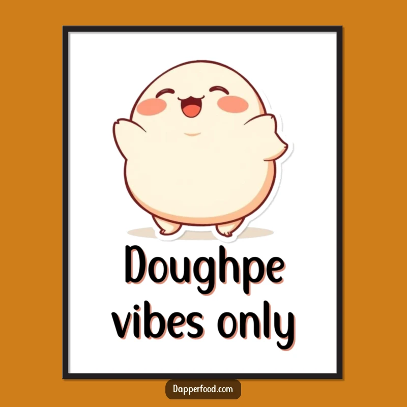 Funny Dumpling Bob Digital Art: Giggling Character Art for Instant Fun, A Funny Gift!