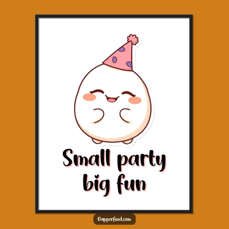 Funny Dumpling Digital Art - Instant Festivity & Hilarious Gift