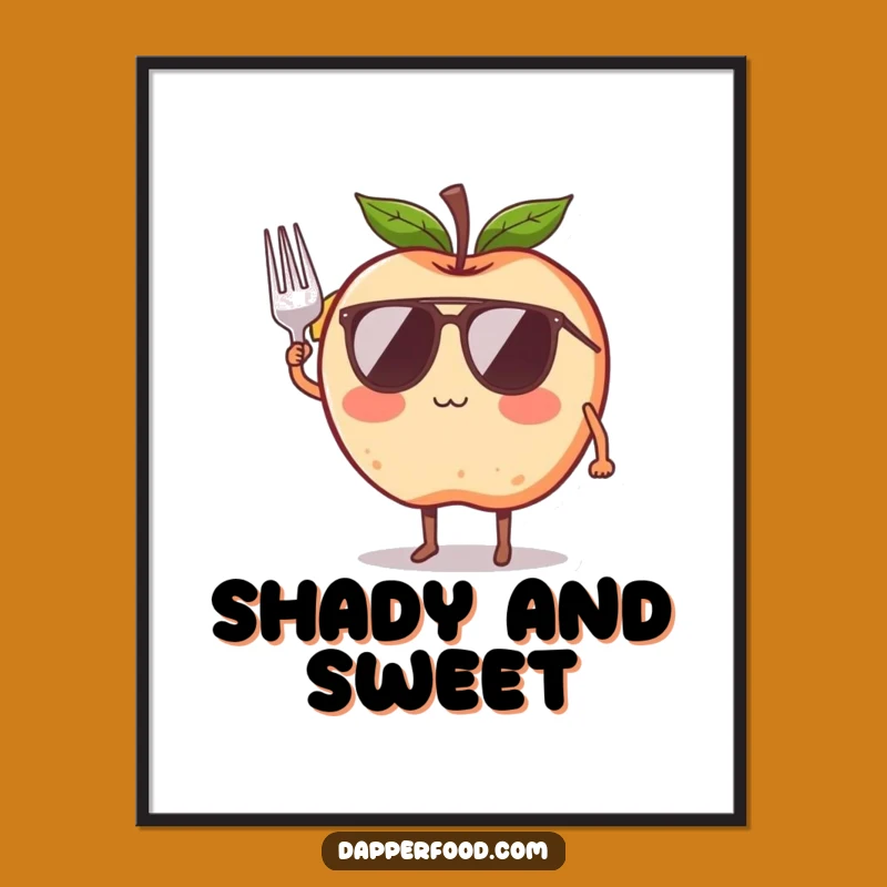 Funny Apple Sunglasses Digital Art - Instant Hilarious Cartoon Download!