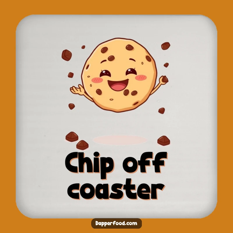 Funny Cookie Juggling Coaster Set: Protect Surfaces with Whimsy