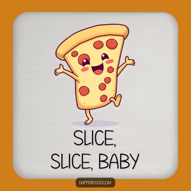 Funny Pizza Coasters: Protect Surfaces, Hilarious Drink Accessory Gift!