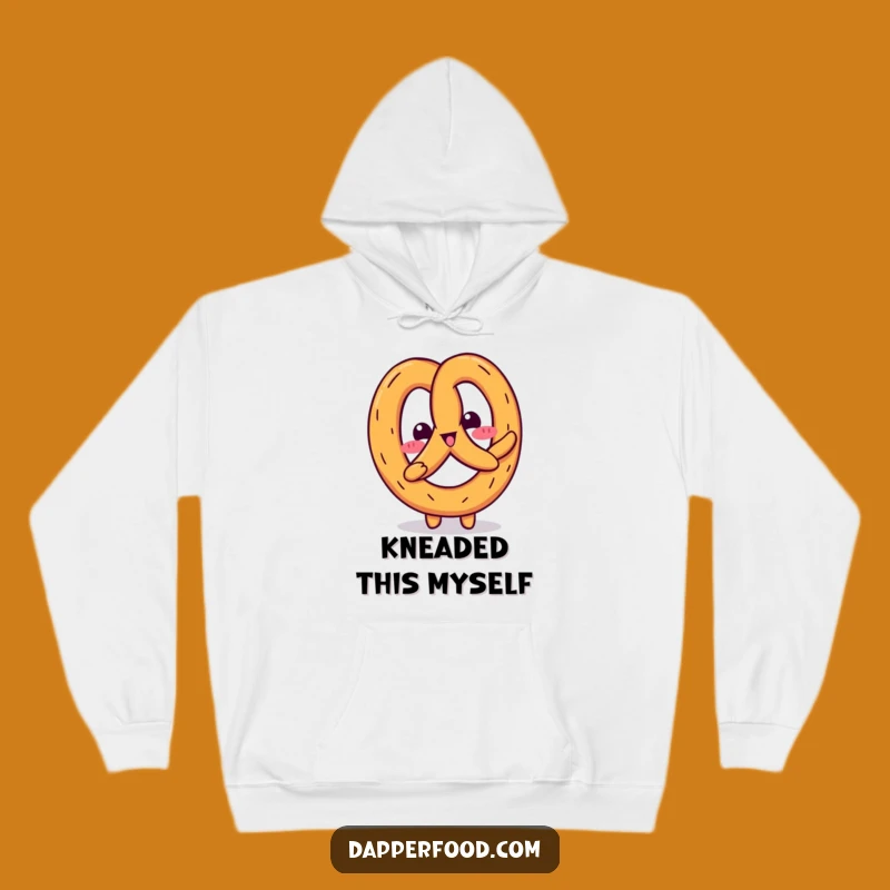Cozy Funny Kawaii Pretzel Wiggle Hoodie: Warmth Meets Hilarious Charm!
