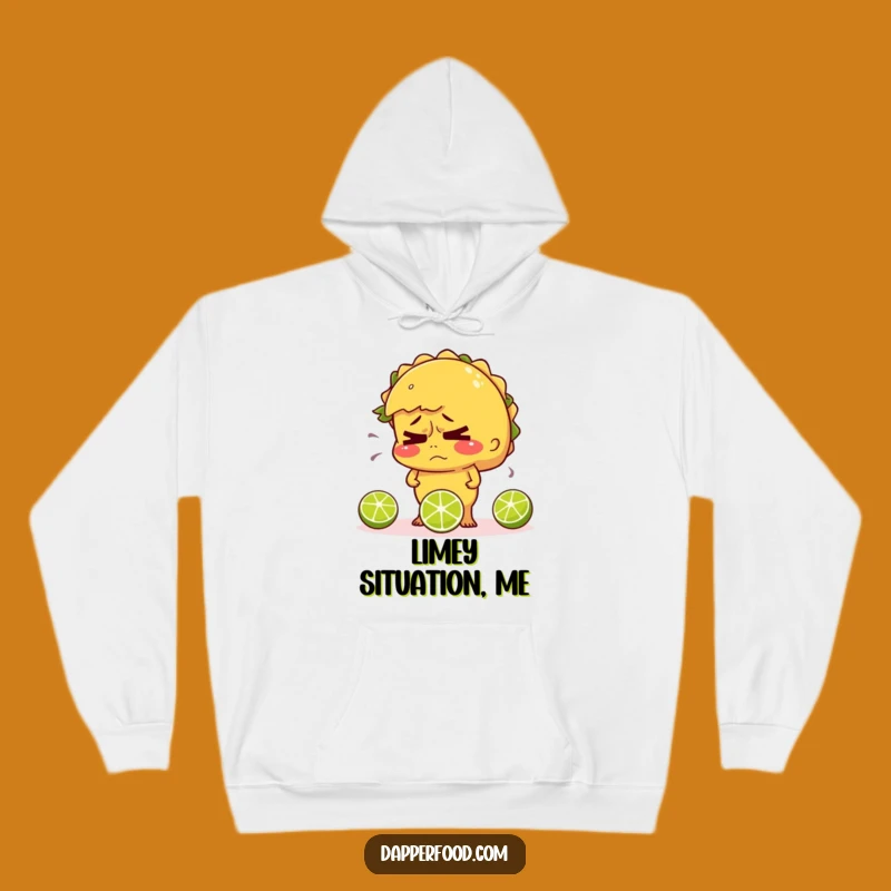 Cozy Funny Nervous Taco Juggling Hoodie - Stay Warm Through the Chaos