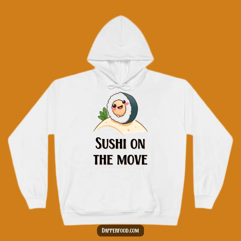 Funny Sushi Roll Hoodie: Cozy & Comfy, Perfect Humorous Gift!