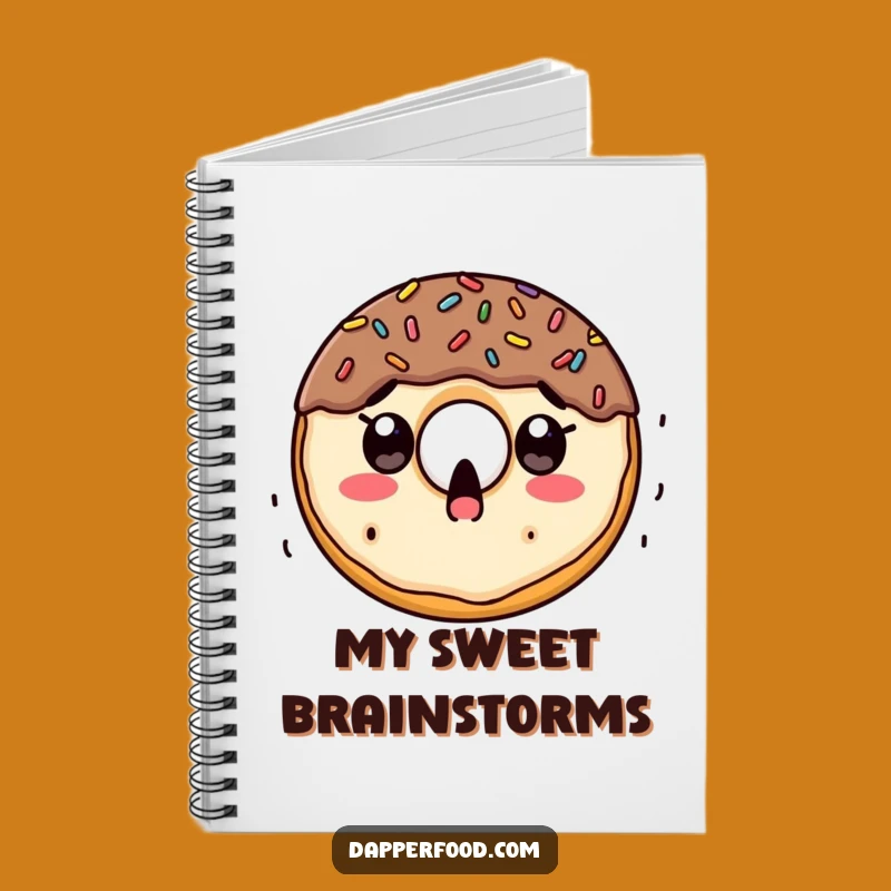 Funny Doughnut Sprinkle Surprise Notebook: Jot Down Sweet Surprises