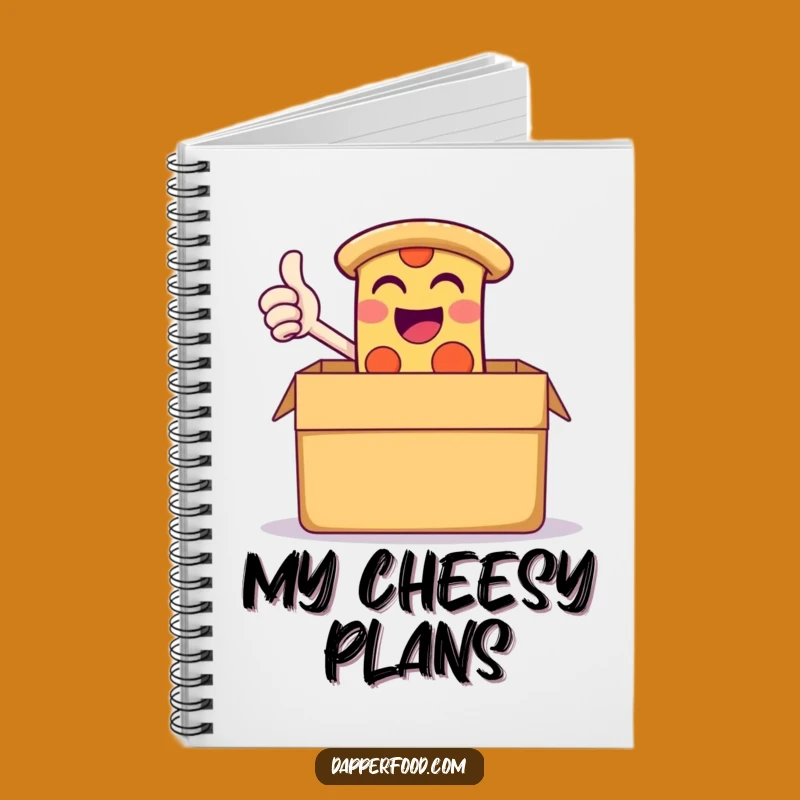 Funny Pizza Notebook - Jot Down Delicious Ideas