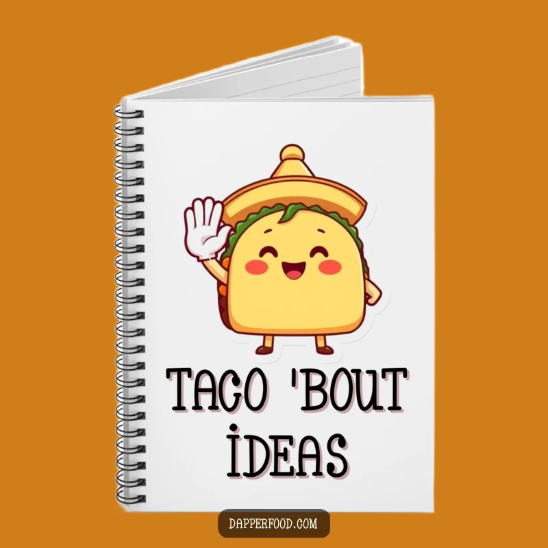 Funny Taco Notebook: Jot Down Ideas, Perfect Humorous Journal Gift!