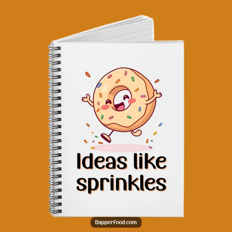 Funny Donut Notebook: Jot Down Sweet Ideas, Perfect Humorous Gift!