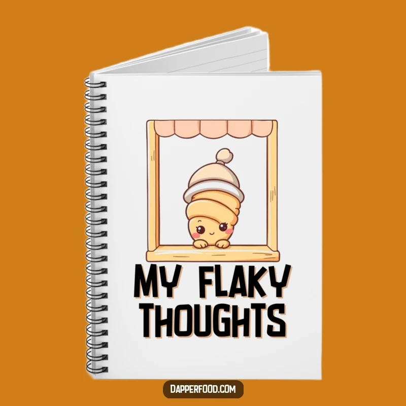Funny Croissant Bakery Notebook - Jot Down Sweet Ideas!