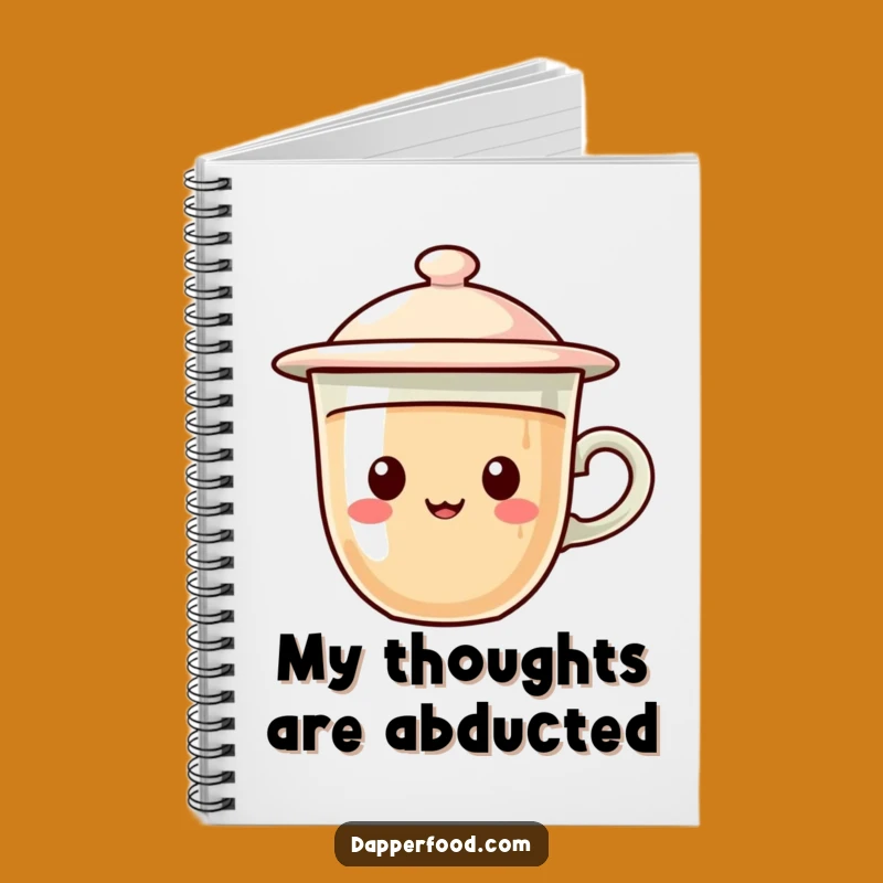 Funny UFO Coffee Notebook: Jot Down Cosmic Ideas with Hilarious Flair