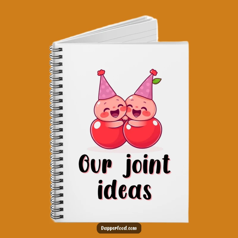 Funny Cherry Hug Notebook: Jot Down Happy Thoughts and Hugs