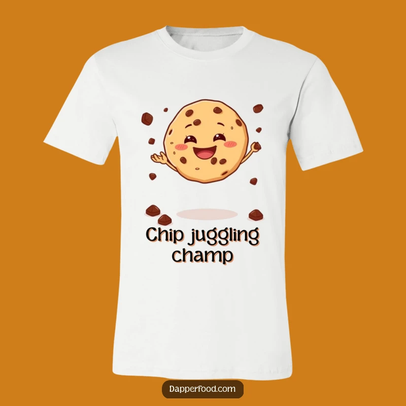 Funny Cookie Juggling T-Shirt: Whimsical Graphic Tee for Dessert Lovers