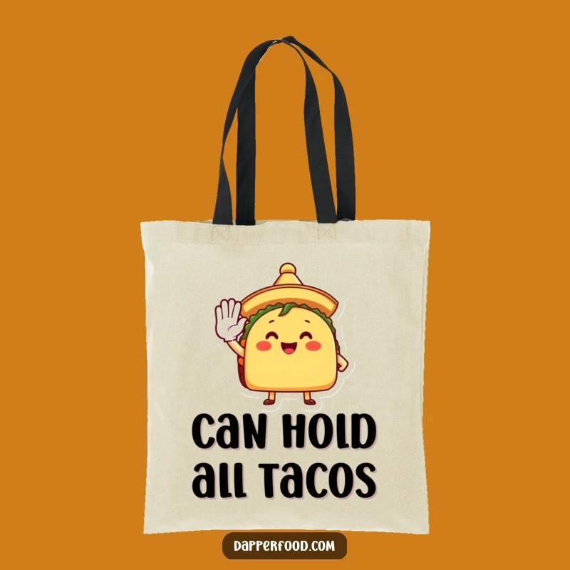 Funny Taco Tote Bag: Carry Your Fun, Perfect Humorous Shopping Gift!