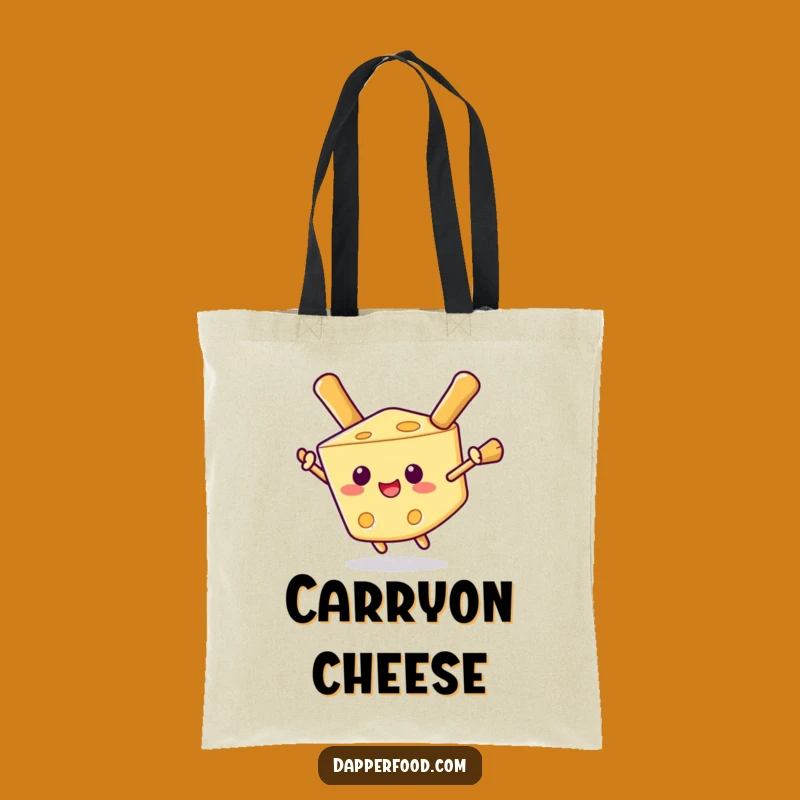 Funny Cheese Wedge Tote Bag - Carry Your Laughs in Style!