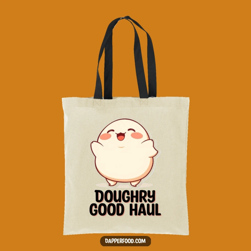 Funny Dumpling Bob Tote Bag: Carry Your Fun with This Giggling Character!