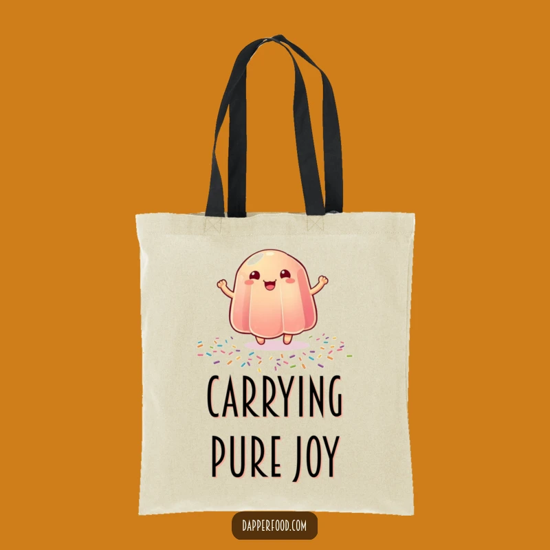 Funny Jelly Bounce Tote Bag: Spacious & Joyful Accessory